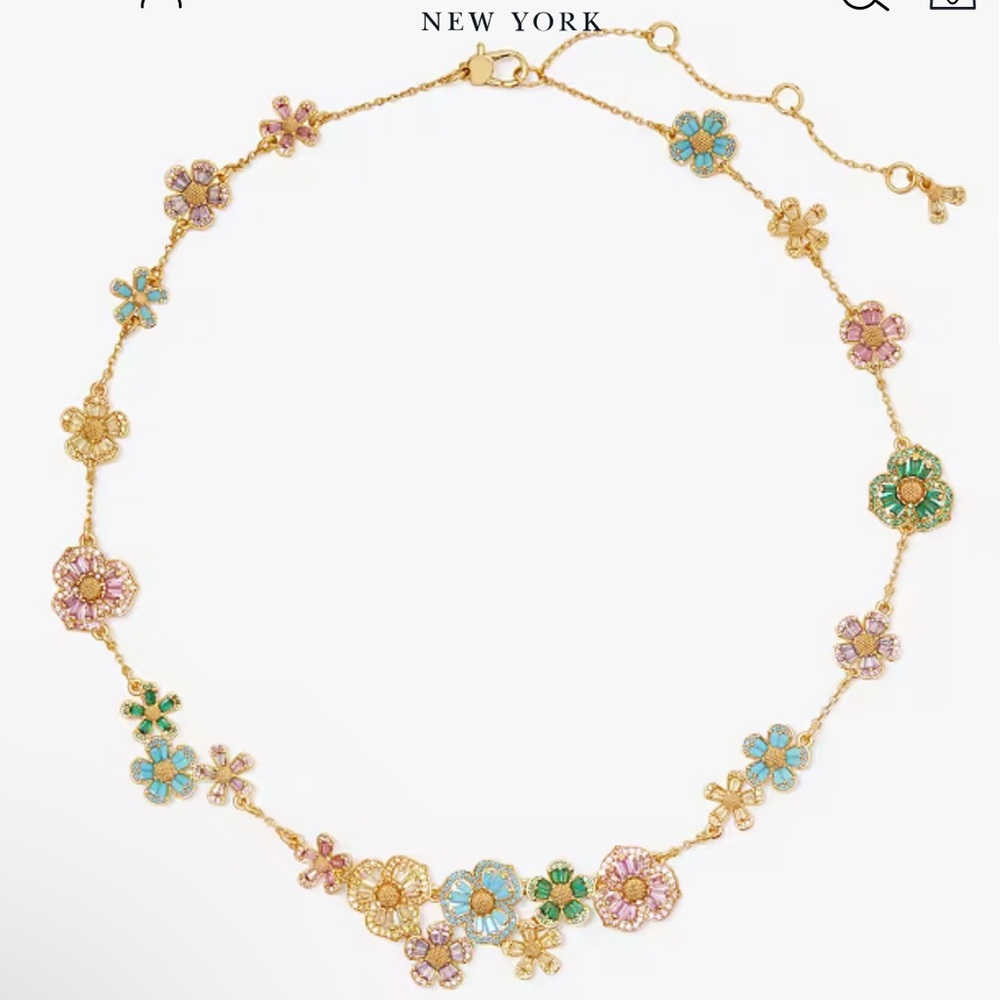 Kate Spade Fleurette Statement Necklace